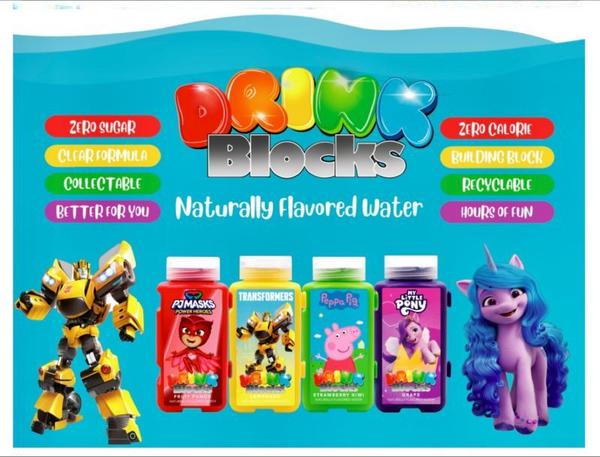 Drink Blocks — Naturally Flavored Water